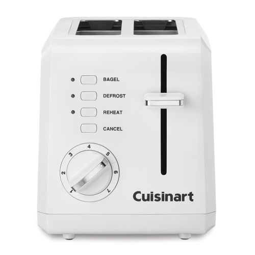 Cuisinart 2-Slice Compact Toaster, White